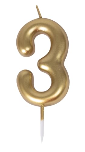 p-tit-clown-23933-goldkerze-zahl-3-geburtstagskerze-gold image 7