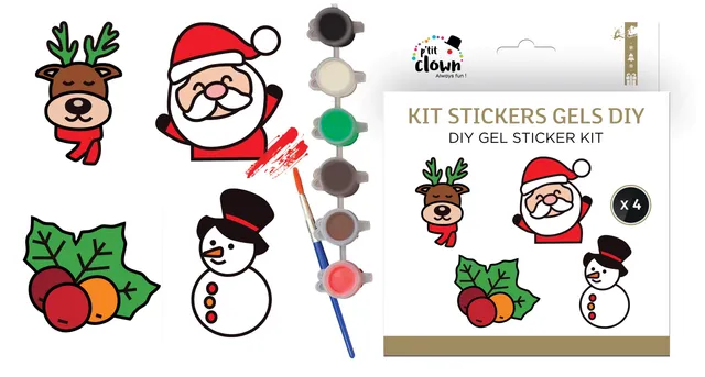 ptit-clown-23677-diy-gel-aufkleber-weihnachten-4-st-ck image 1
