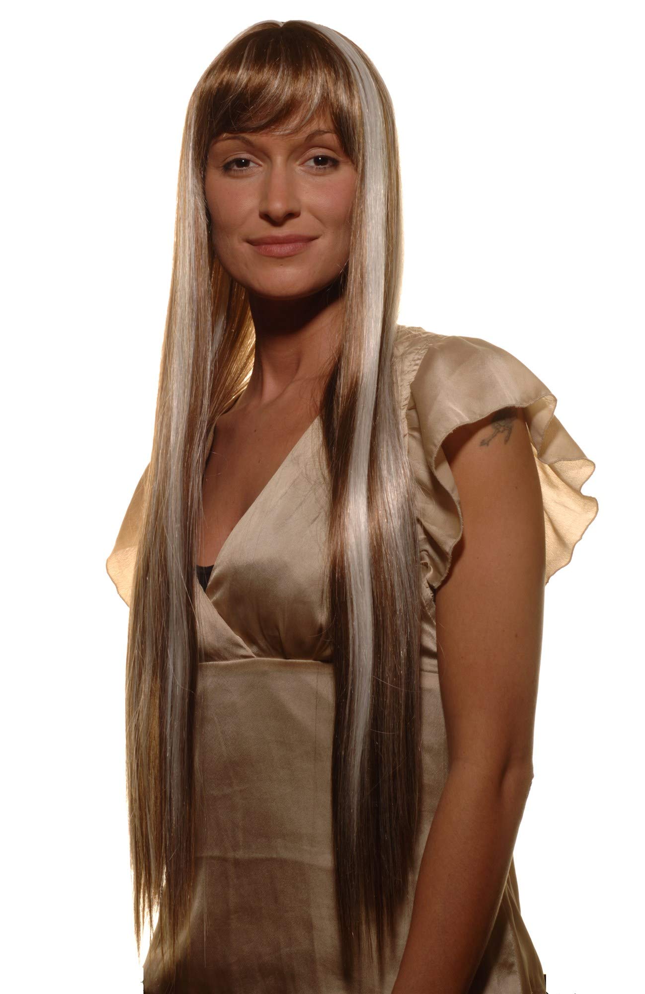wig-me-up-sa-153-12-60-per-cke-braun-str-hnen-extra-lang-glatt-75-cm image 1
