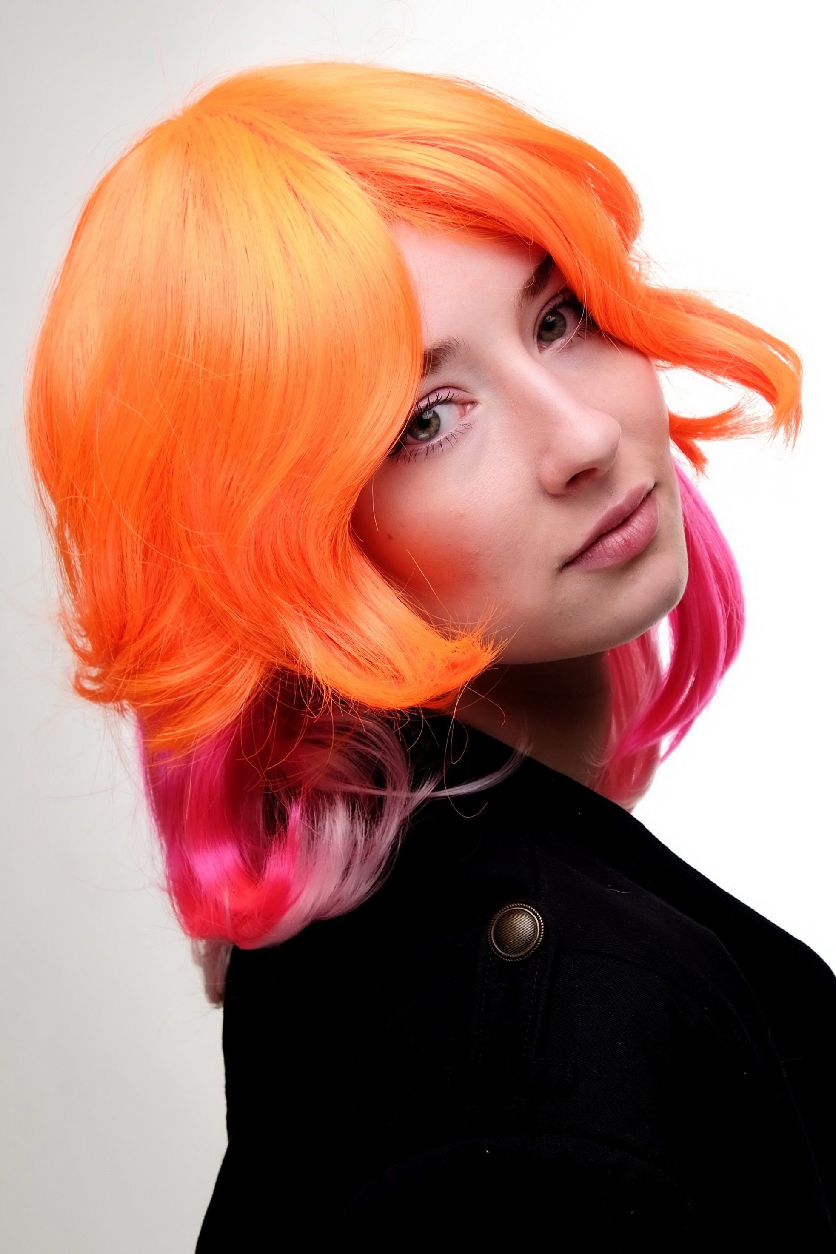 wig-me-up-cosplayper-cke-gestuft-pink-orange-platin-sa056-t2333-htf2315-htf2201 image 3