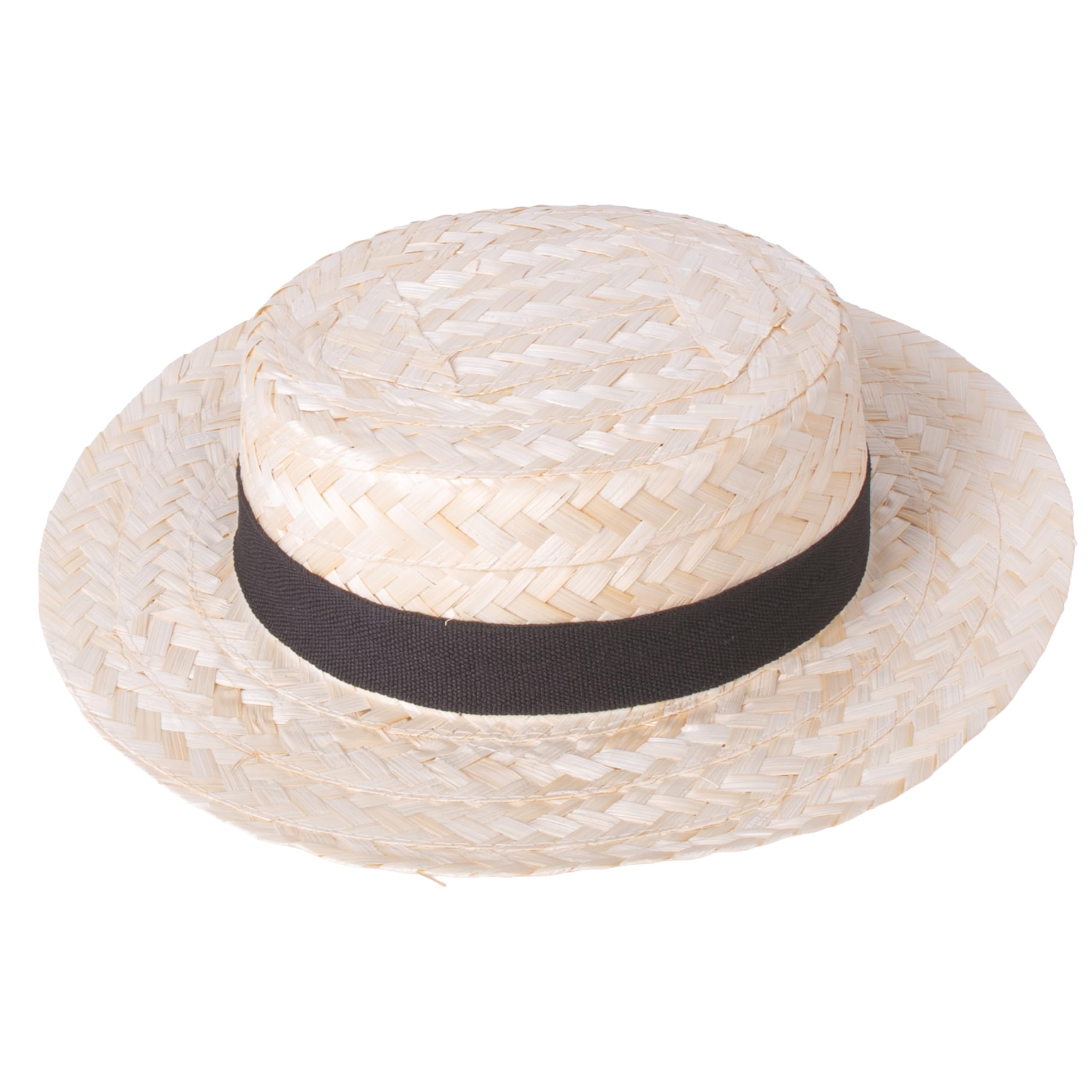 ptit-clown-27010-hut-stroh-canotier-erwachsene-beige image 3