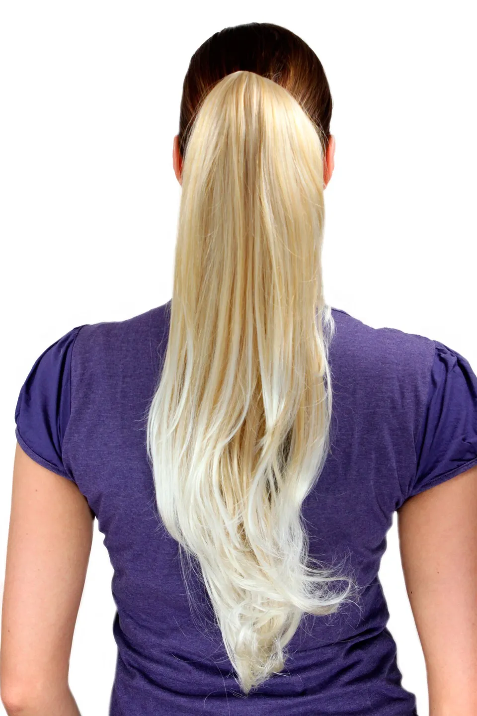 wig-me-up-haarteil-t116-24bt613-blond-mit-platinblonden-spitzen-50-cm image 1