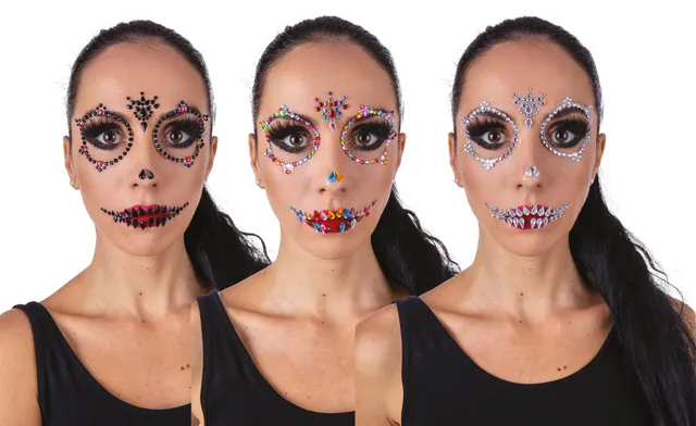 p-tit-clown-halloween-strass-selbstklebend-i-zufallsmodell image 1