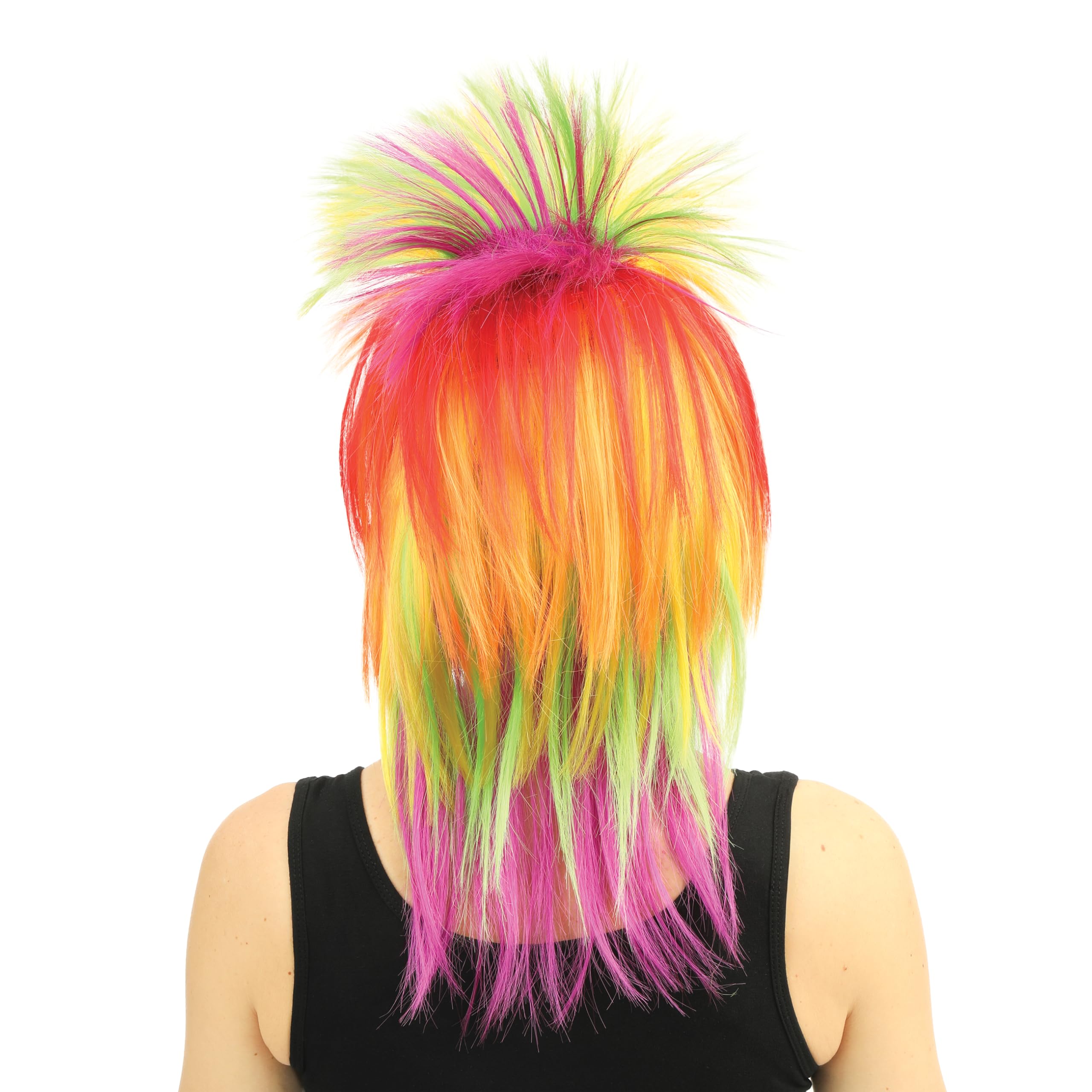 ptit-clown-24008-per-cke-punk-mehrfarbig-80er-retro image 3