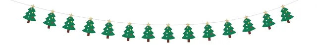 p-tit-clown-re22837-girlande-weihnachtsbaum-3-m image 1