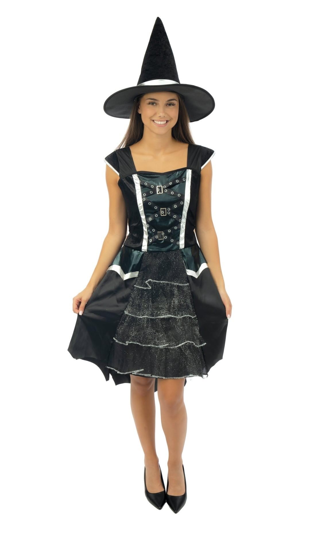 p-tit-clown-frauenkost-m-hexe-kleid-hut image 8