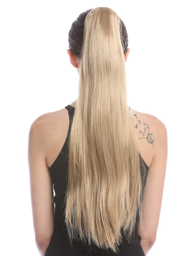 wig-me-up-jl-3079-22t-extension-zopf-haarteil-blond-glatt-ca-70-cm-mit-butterfly image 1