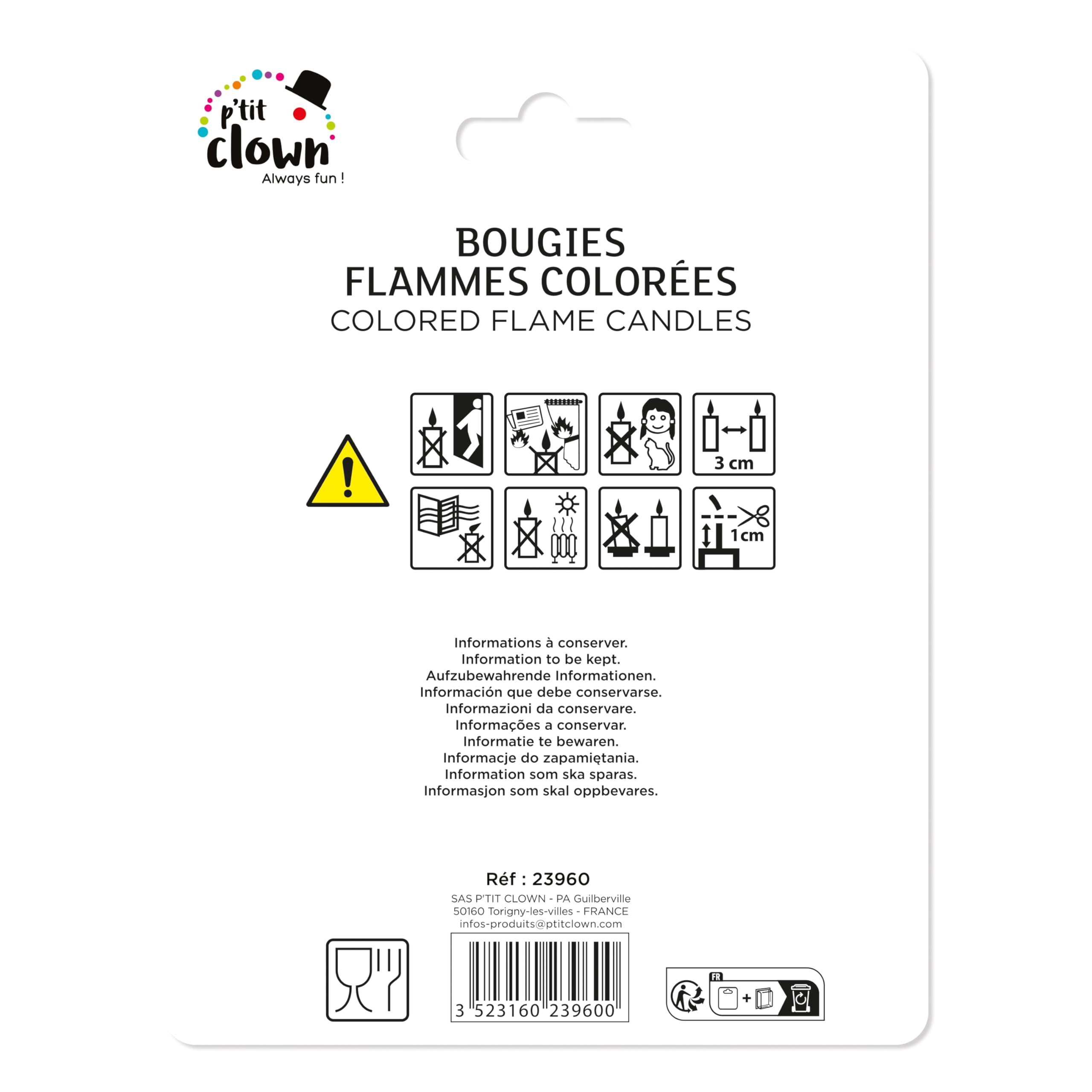 ptit-clown-23960-kerzen-bunte-flammen-12-st-ck image 4