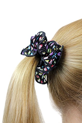 wig-me-up-z015-haarband-scrunchy-80er-vintage-bunt-betupft-elastisch image 3