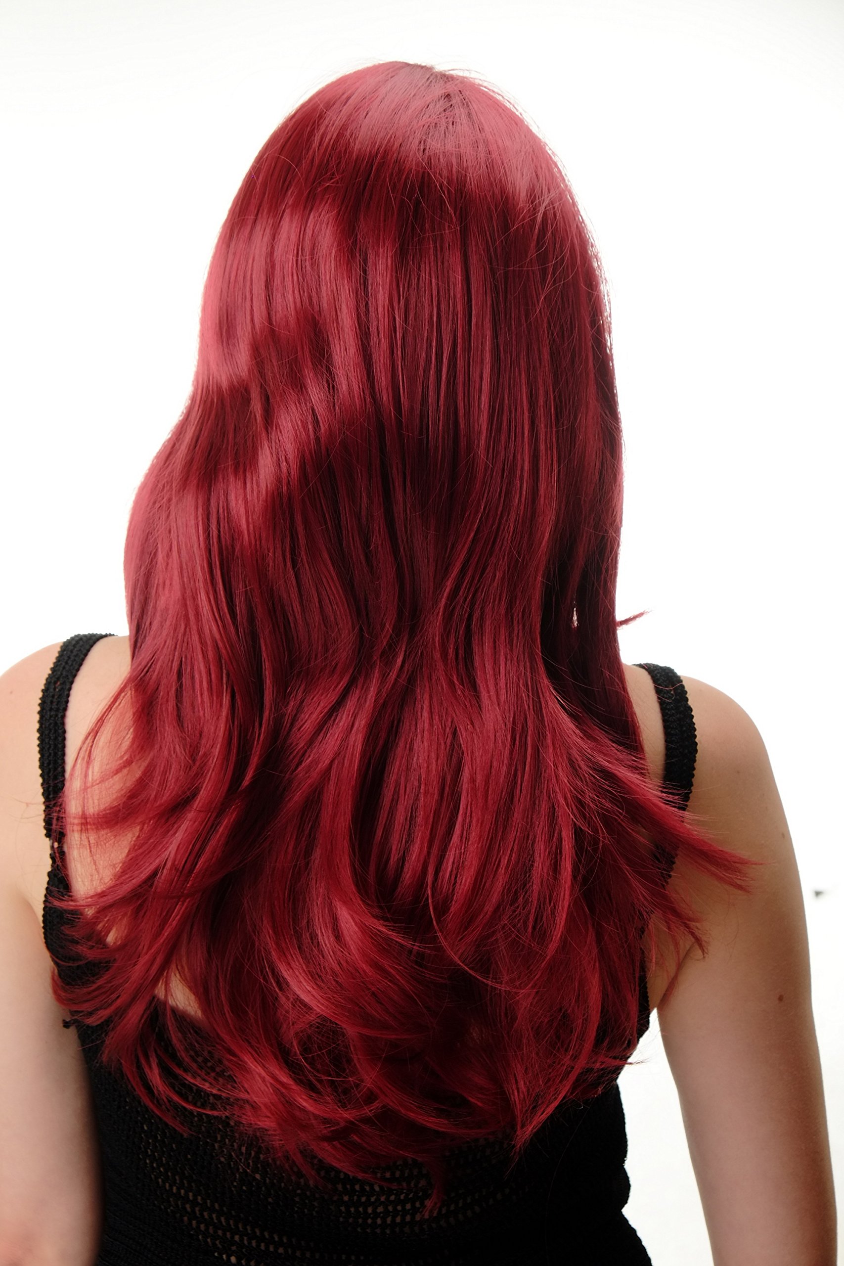 wig-me-up-gfw821al-39-damenper-cke-lang-glatt-granatrot-pony-55-cm image 4