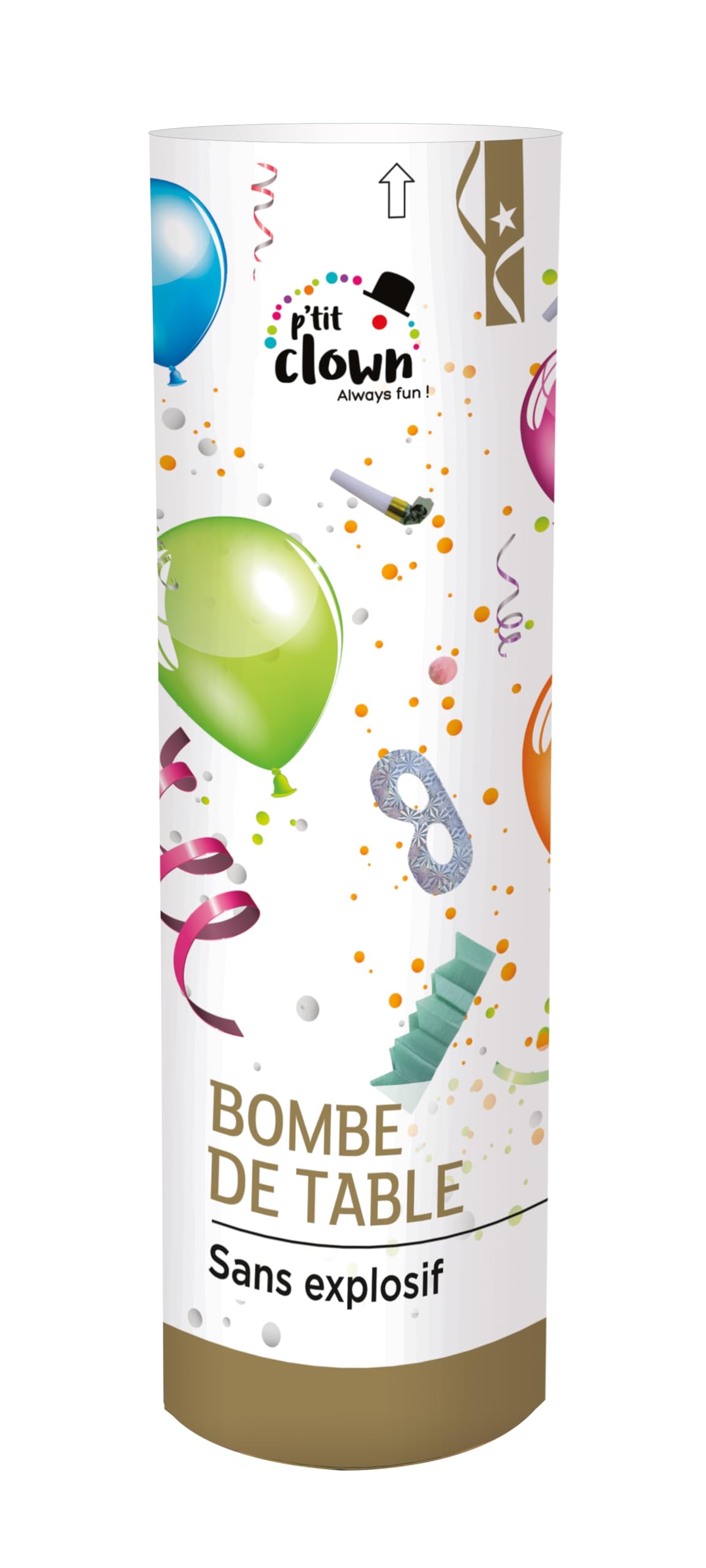 p-tit-clown-berraschungs-tischbombe-24-cm-partybombe image 1