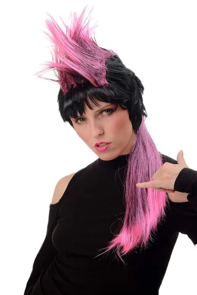 wig-me-up-pt0028-p103-pc5-per-cke-80er-iro-schwarz-pink-55-cm image 1