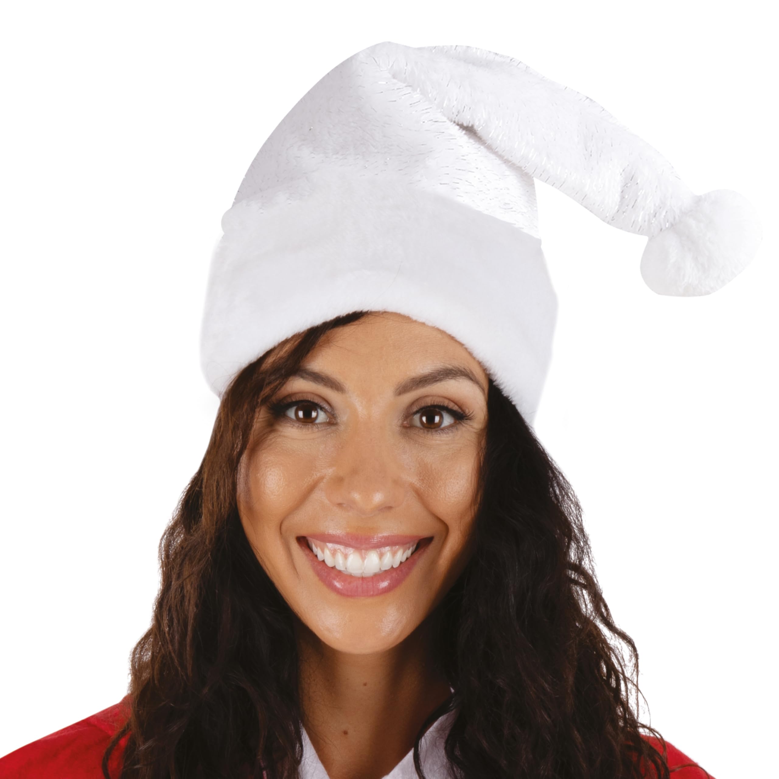 ptit-clown-weihnachtsmann-m-tze-erwachsene-wei-kunstfell-einheitsgr-e image 3