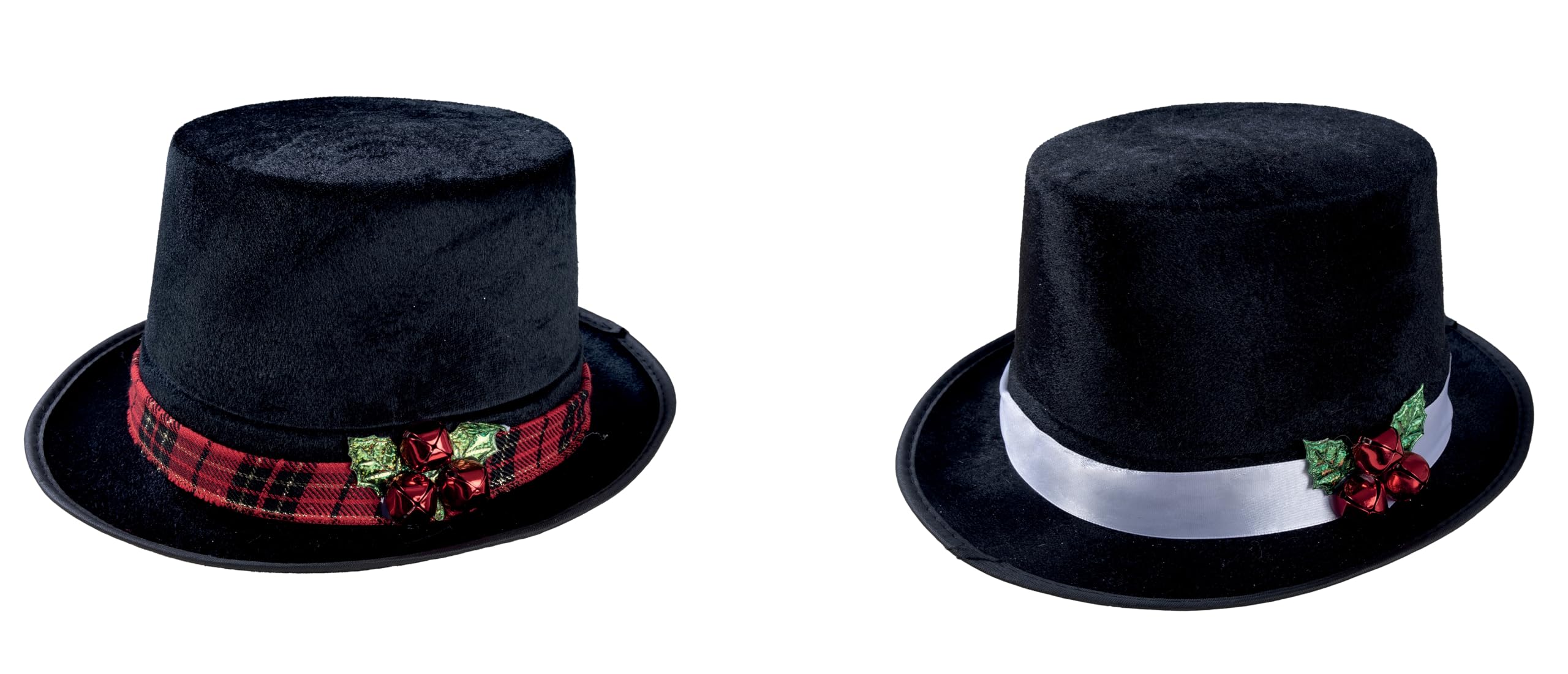 ptit-clown-22372-schneemannhut-schwarz-bandfarbe-zuf-llig image 1