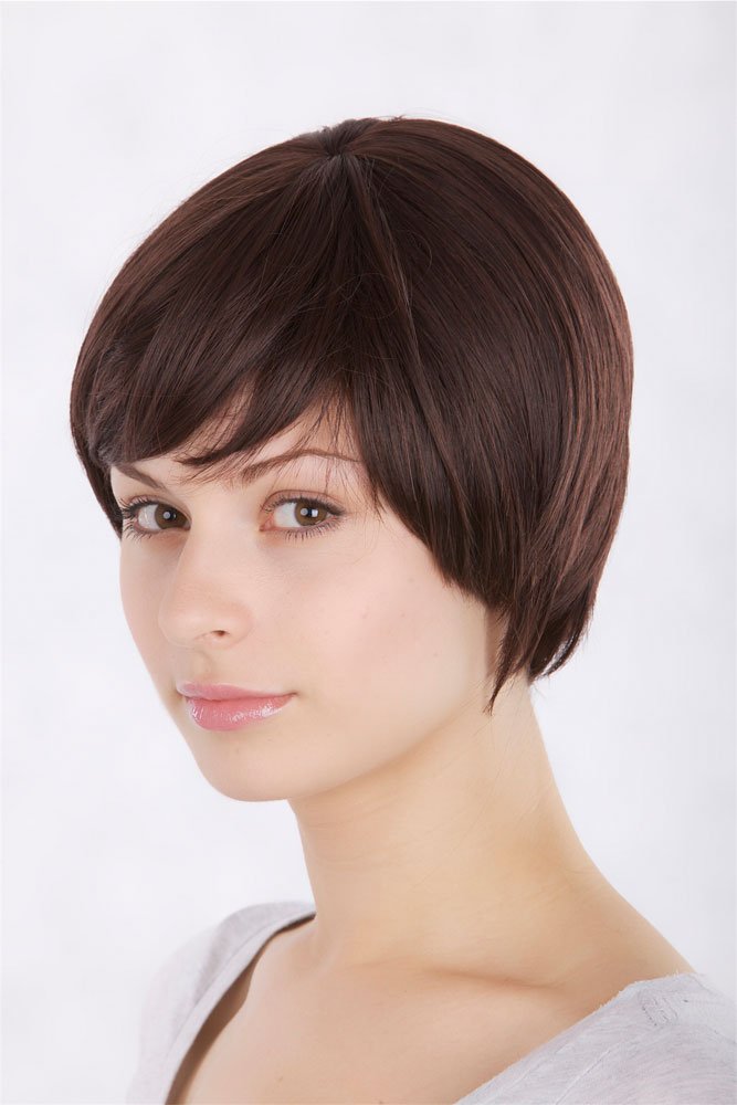 wig-me-up-1237-2t33-damen-per-cke-bob-dunkelbraun-mit-scheitel-20-cm image 2