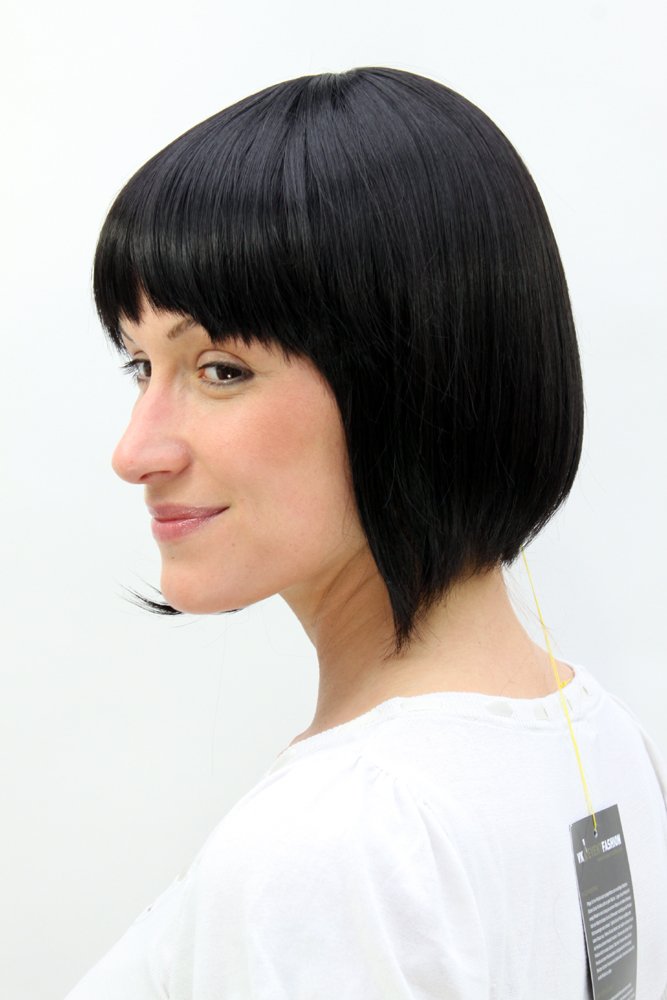 wig-me-up-1219-2-schwarze-bob-per-cke-page-mit-pony-25-cm image 2
