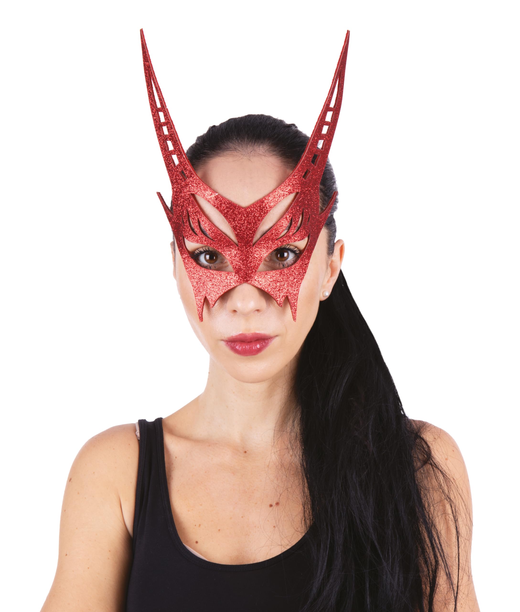 p-tit-clown-teufels-maske-rot-halbmaske image 3