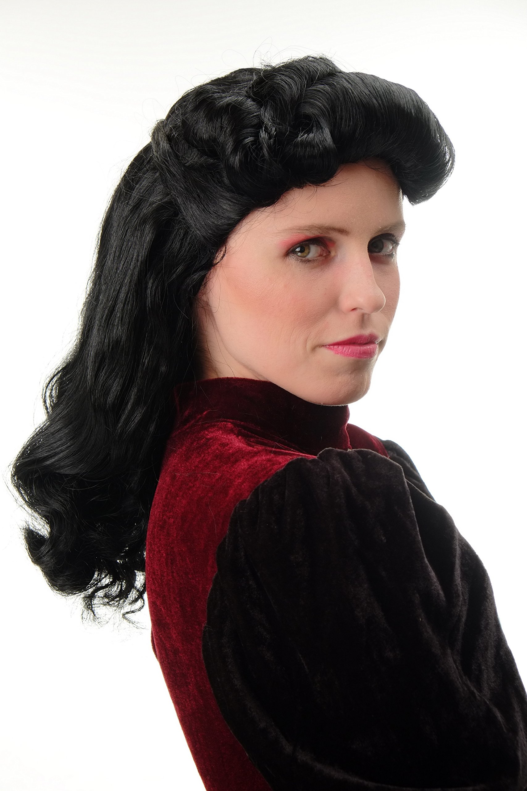 wig-me-up-pt0036-pp103-damenper-cke-schwarz-50-cm-wellig-tolle-southern-belle image 3