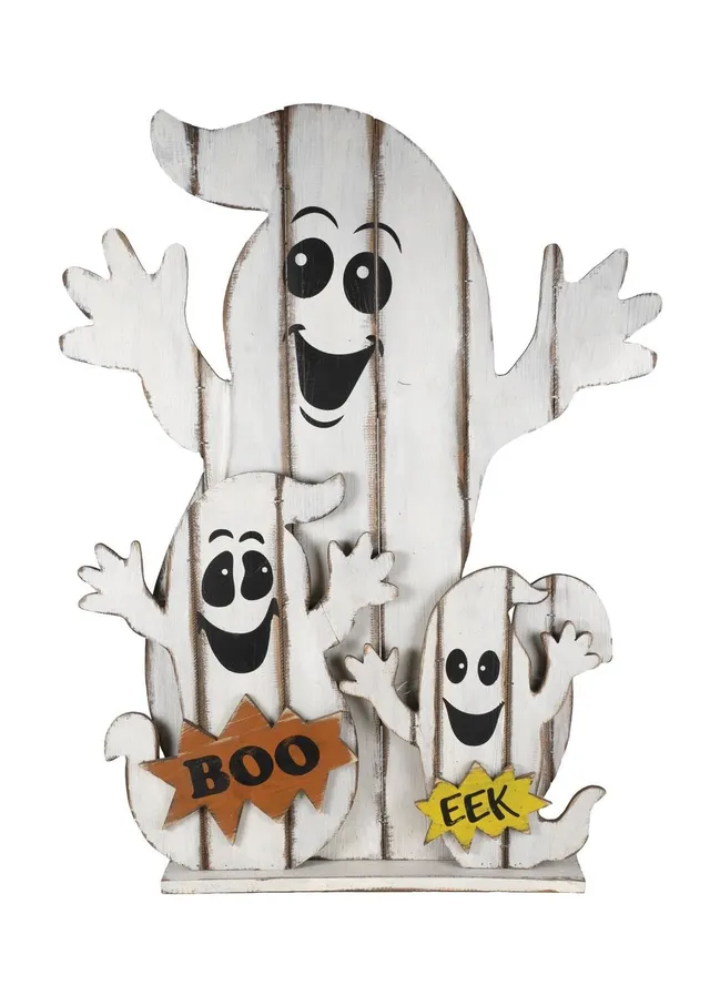 p-tit-clown-geisterfamilie-holz-beleuchtet-90-cm image 1