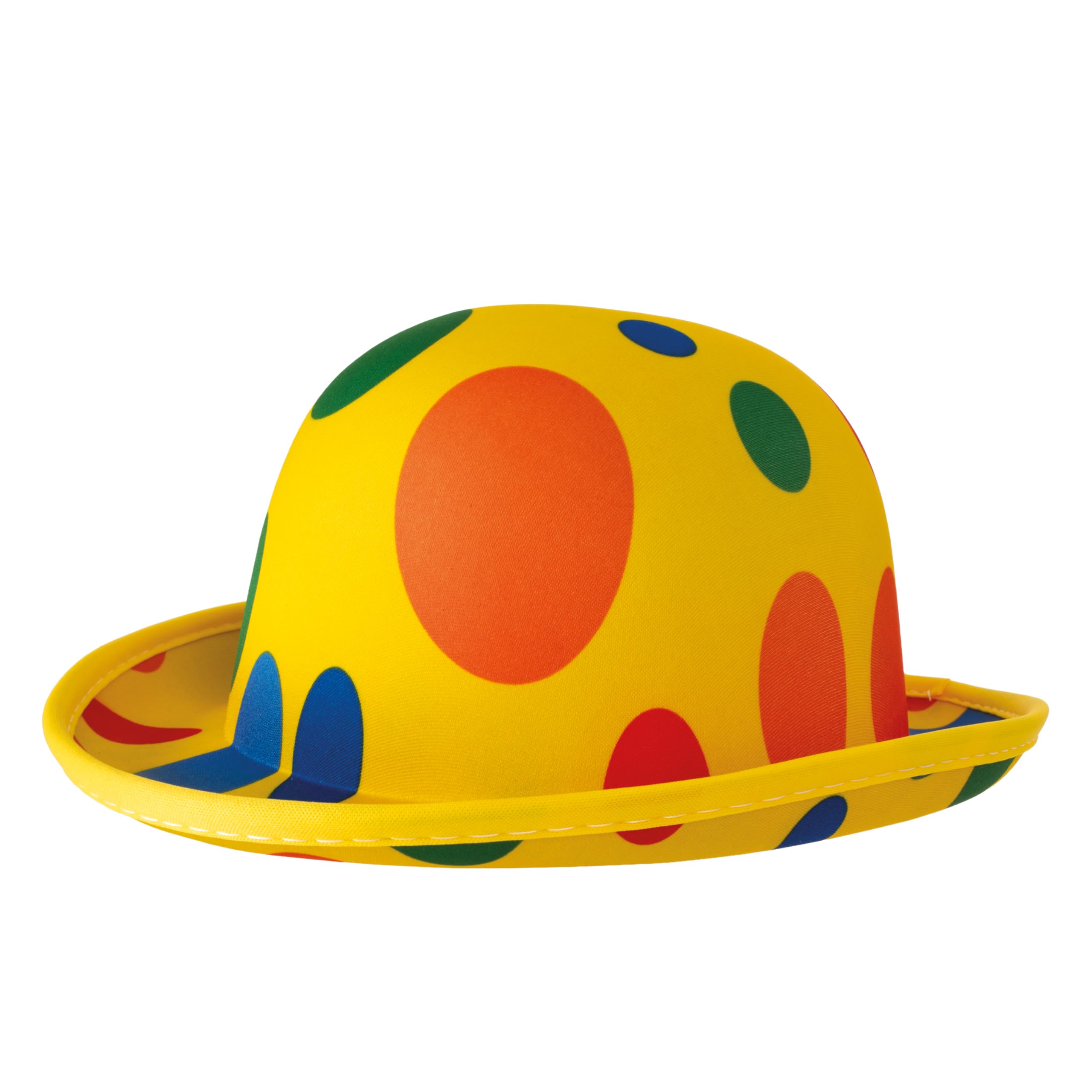 p-tit-clown-melone-hut-gelb-gepunktet-clown-zubeh-r image 2