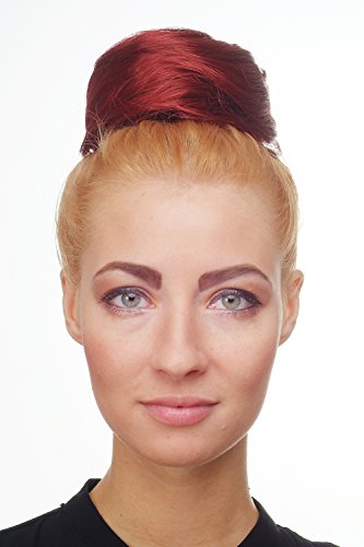 wig-me-up-dutt-haarteil-nha-004d-39-bun-60er-vintage-rot-auberginenrot image 6