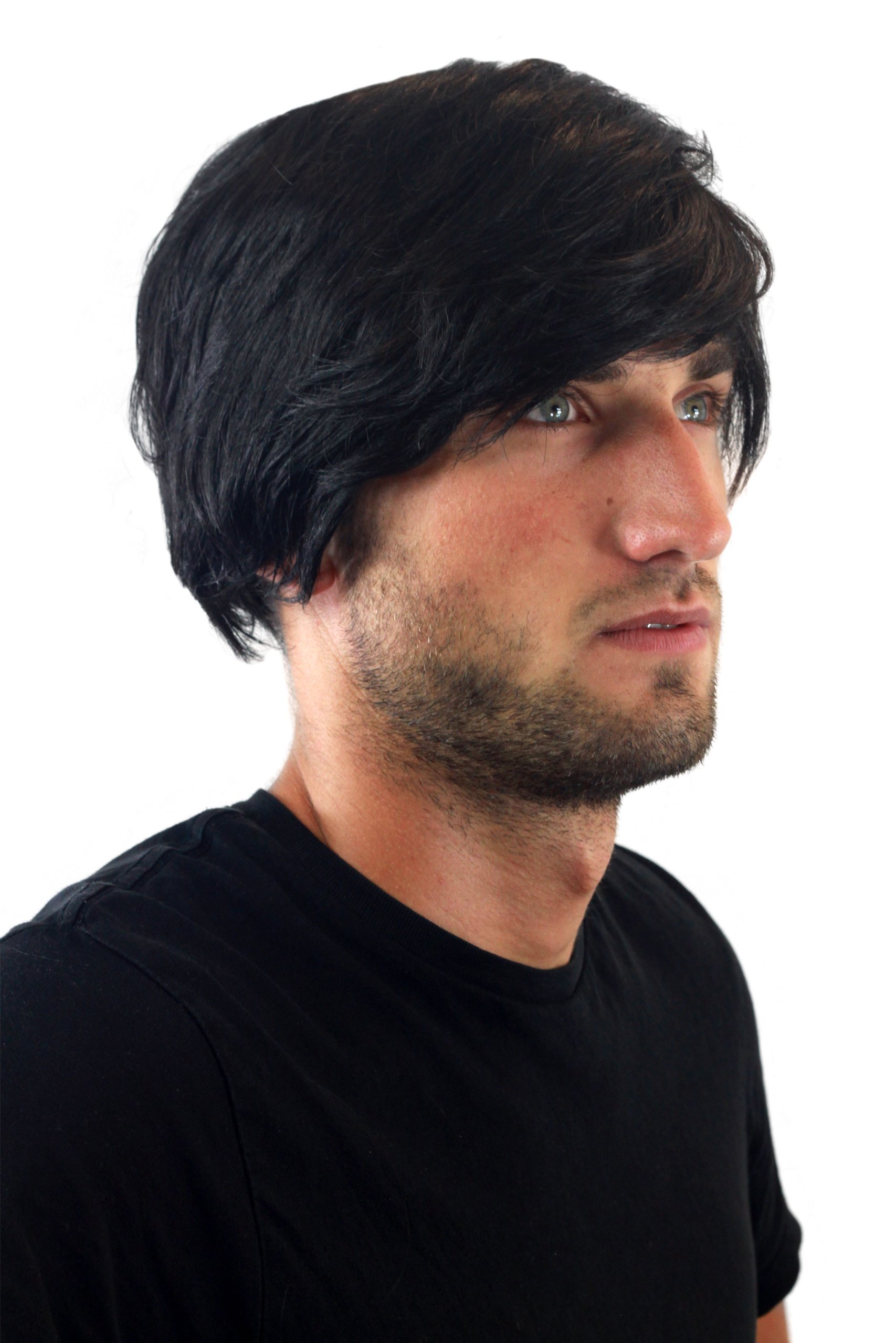 wig-me-up-gfw993-1b-herrenper-cke-kurz-schwarz-mit-seitenscheitel image 5