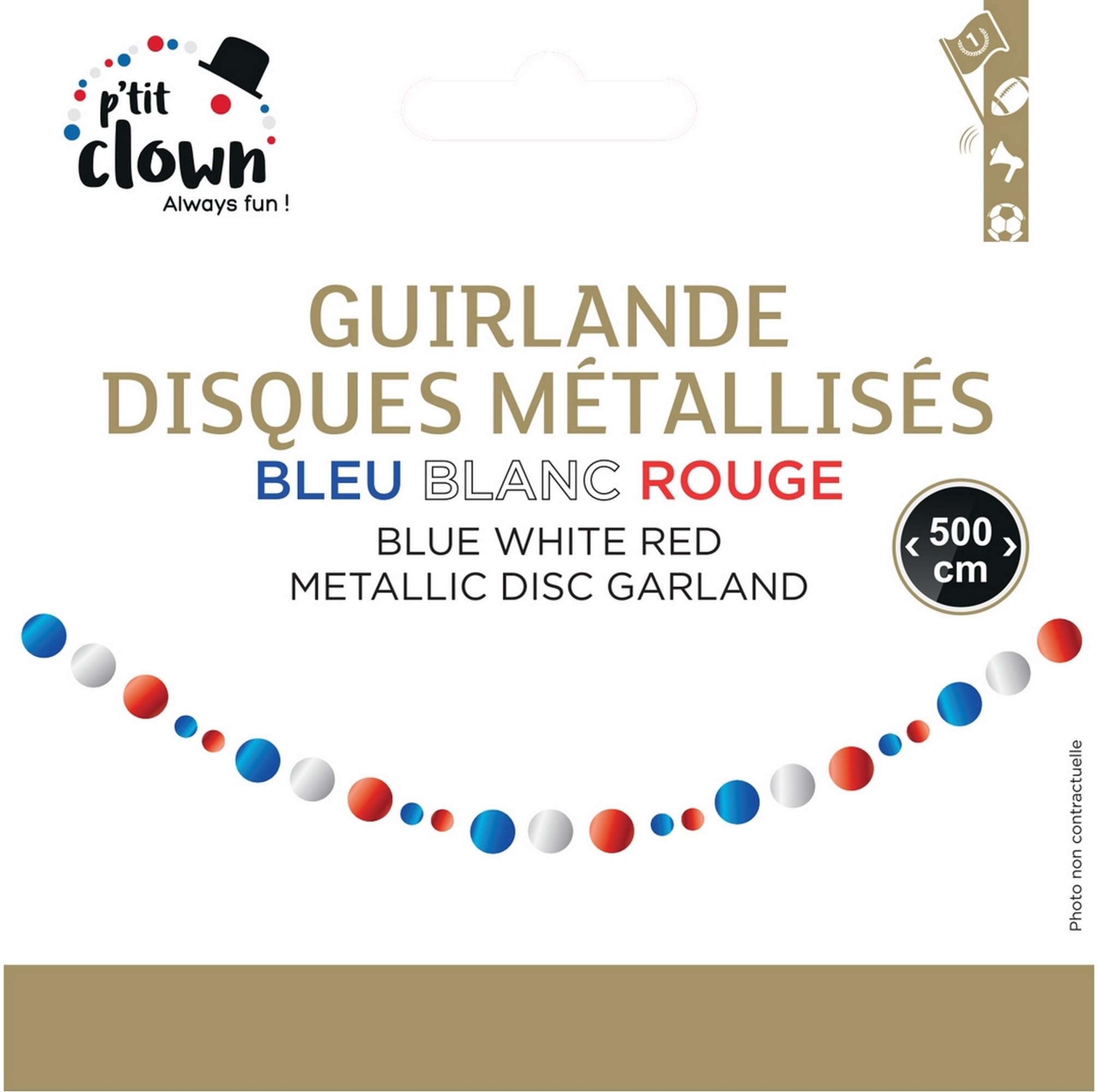 p-tit-clown-23308-girlande-metallscheiben-blau-wei-rot-5-m-papier image 2