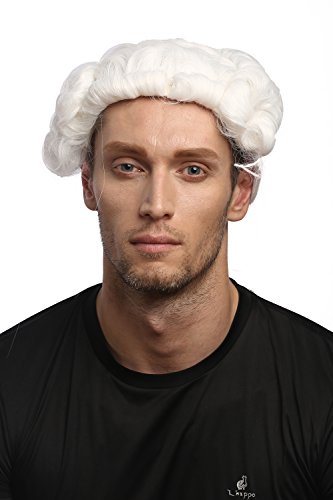 wig-me-up-0061-p60-herren-karnevalsper-cke-barock-wei-mit-zopf-50-cm image 6
