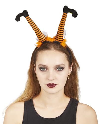 p-tit-clown-haarreif-mini-hexenhut-halloween-haarreif-modell-zuf-llig image 3