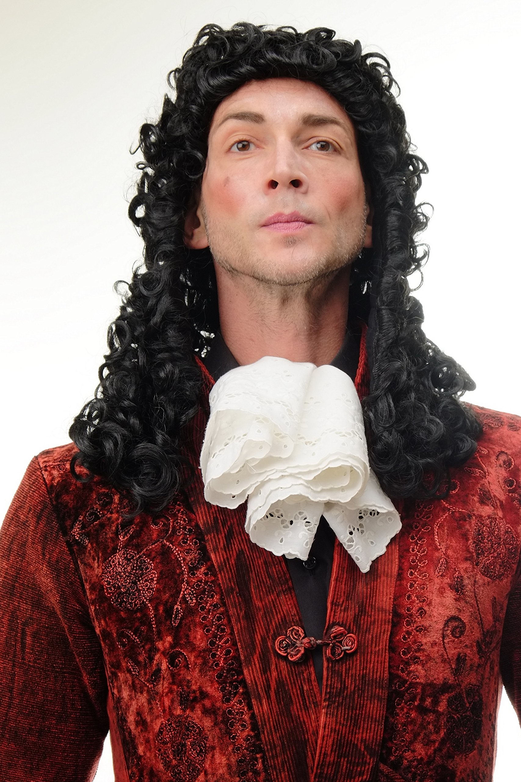 wig-me-up-91030-za103-herren-per-cke-barock-renaissance-schwarz-45-cm image 2