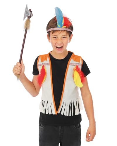 ptit-clown-indianer-zubeh-r-set-f-r-kinder-mehrfarbig image 8