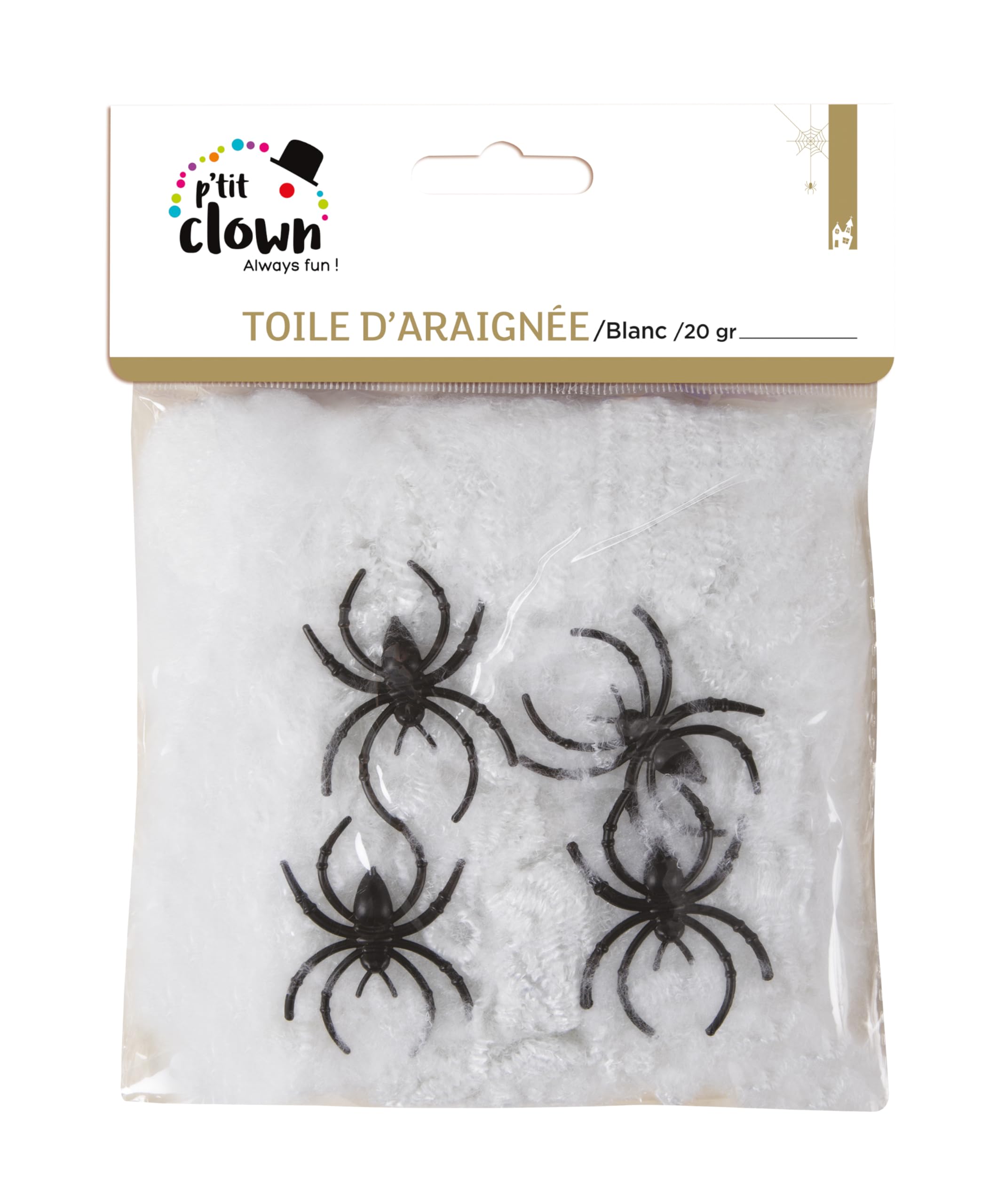 ptit-clown-wei-es-spinnennetz-20g-halloween-deko image 1