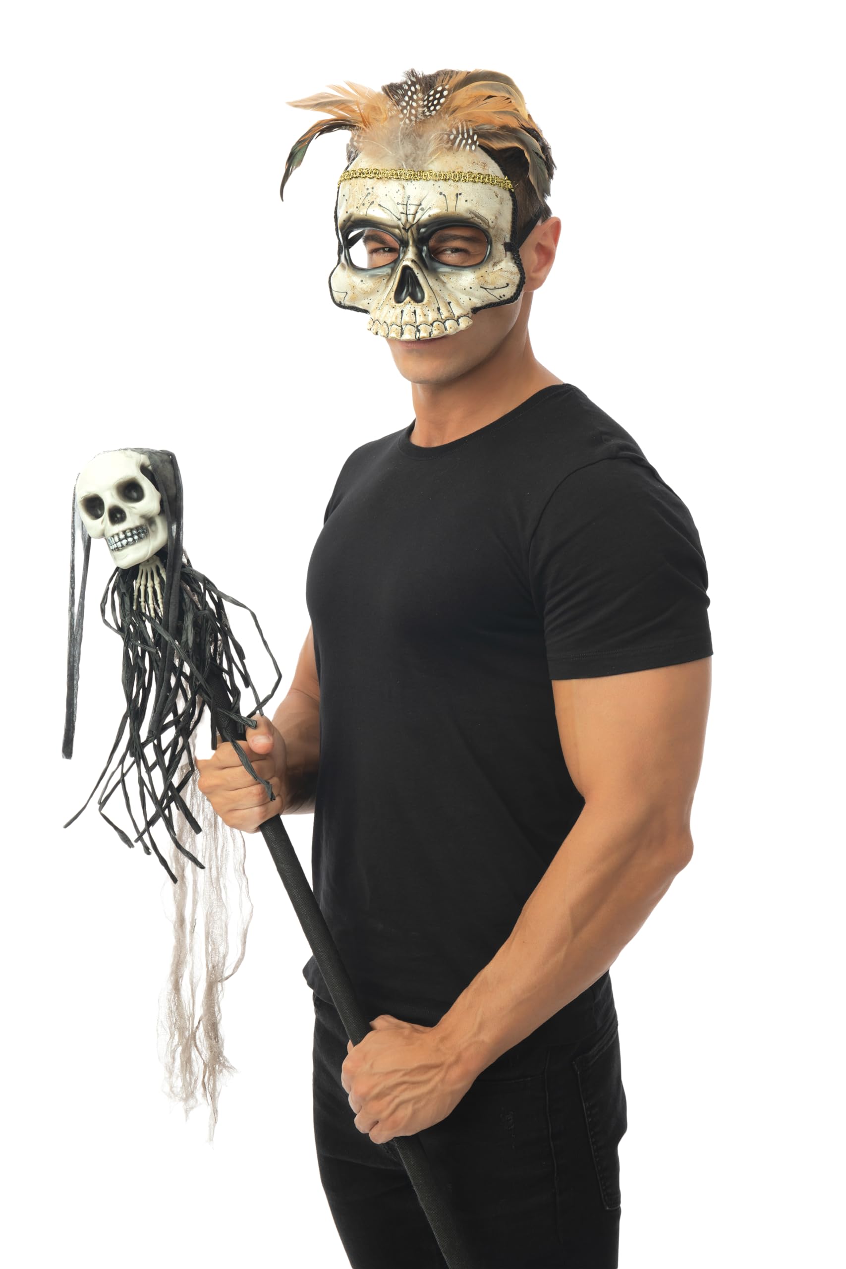 ptit-clown-voodoo-priesterstab-90-cm-kost-m-accessoire image 3