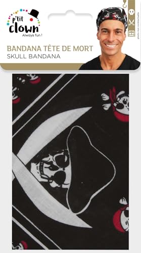 ptit-clown-19112-bandana-totenkopf-50-x-50-cm image 8