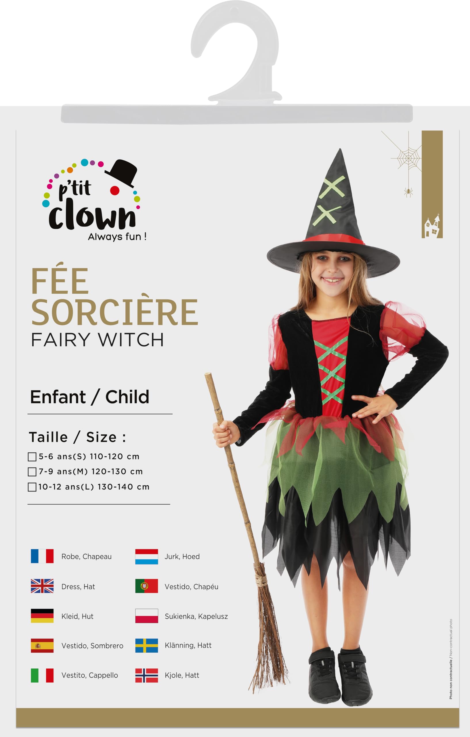 p-tit-clown-fee-hexenkost-m-kinder-10-12-jahre-23080 image 6