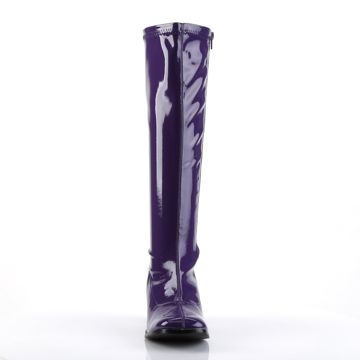 funtasma-gogo-300-damen-knie-stiefel-schwarz-mit-7-6-cm-blockabsatz image 2