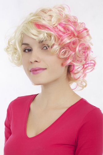 wig-me-up-gfw961-613tf2315-per-cke-kurz-lockig-lichtblond-mit-pink-30-cm image 6