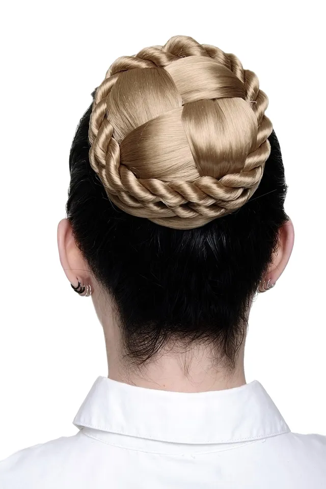 wig-me-up-haarteil-zopf-dutt-tracht-blond-tc2041-22 image 1