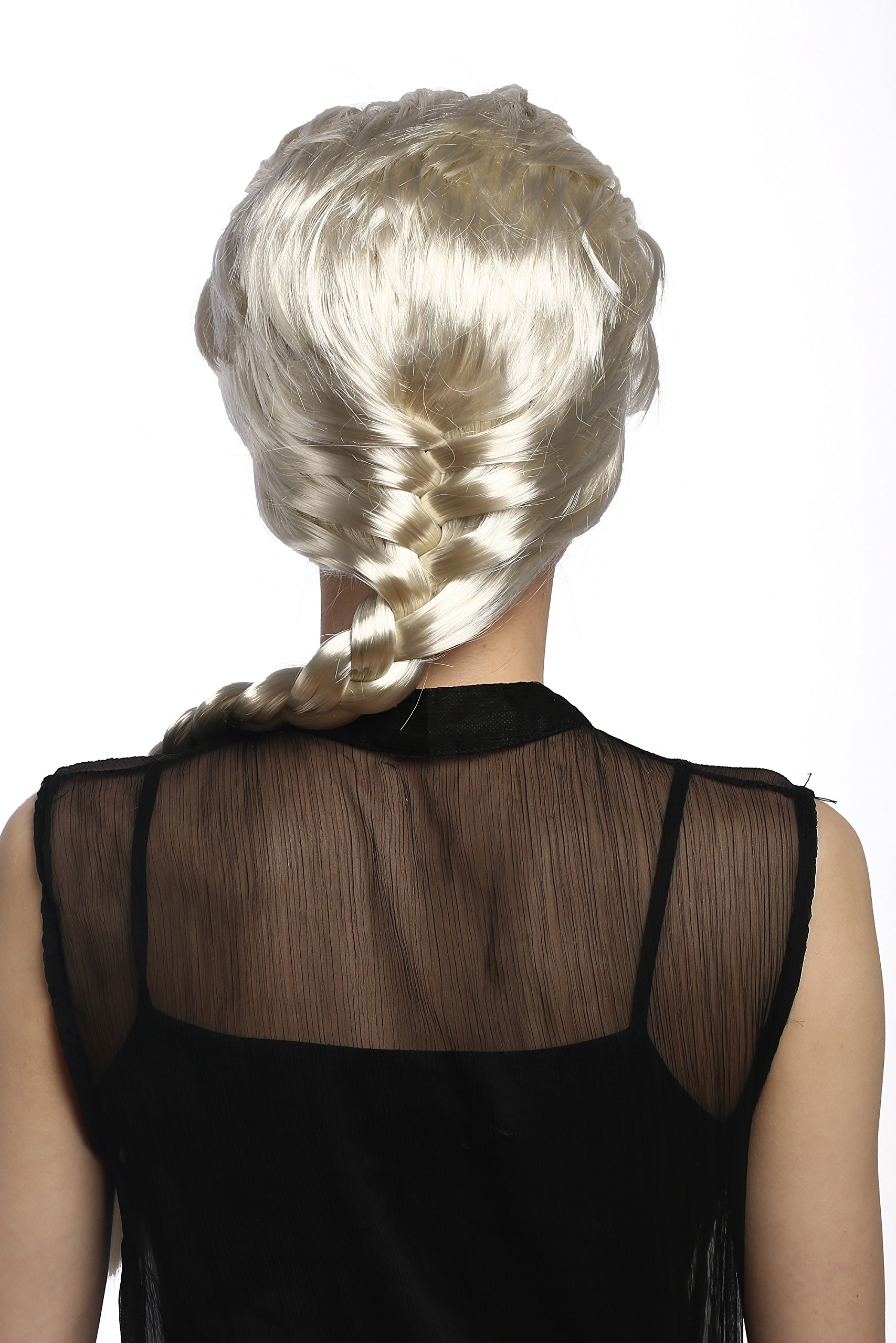 wig-me-up-xr-009-p613-prinzessin-per-cke-hellblond-langer-zopf-ca-70-cm image 4