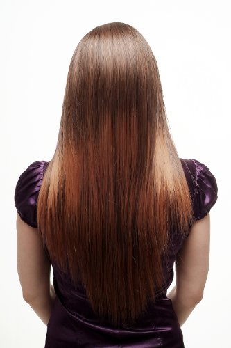 wig-me-up-h9306-2t30-halbper-cke-mit-stirnband-braun-mix-lang-glatt-70-cm image 7