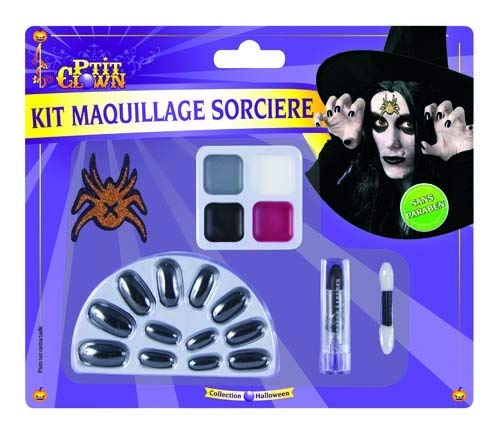 p-tit-clown-hexen-make-up-set-spinnenhexe-abwaschbar image 5