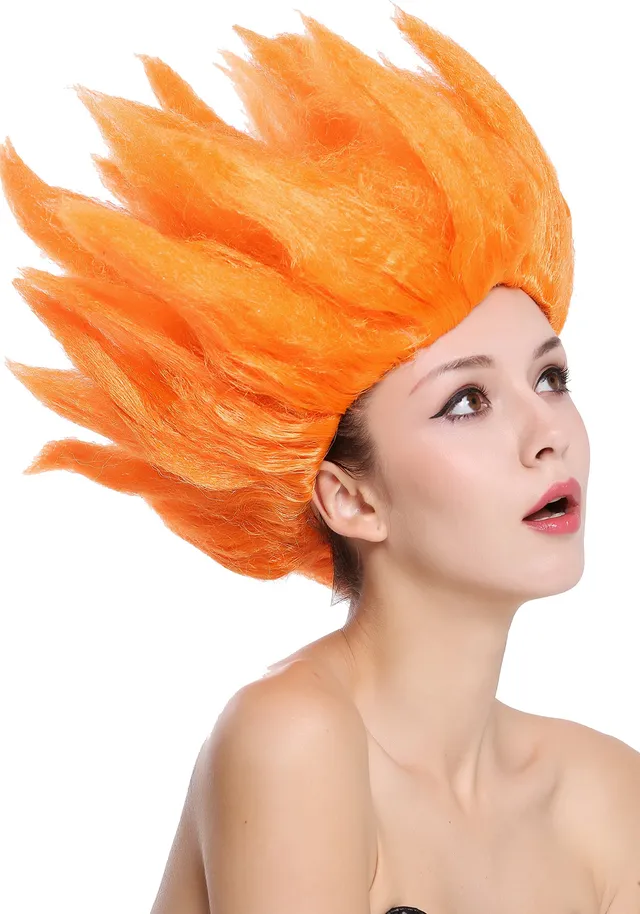wig-me-up-party-per-cke-91062-pc24-hochtoupiert-neonorange-30-cm image 1