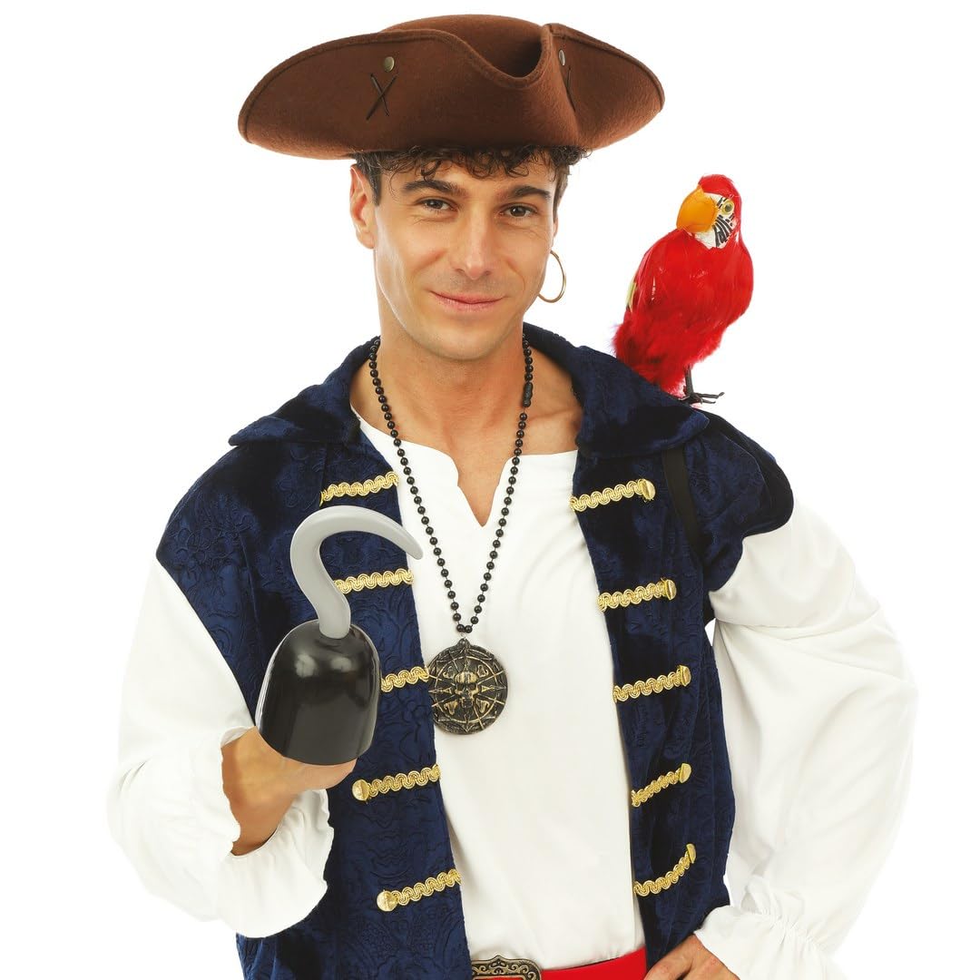 ptit-clown-piraten-haken-36160-schwarz-kunststoff image 4