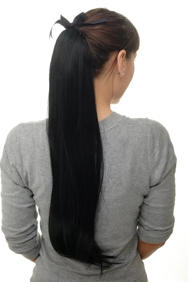 wig-me-up-haarteil-pferdeschwanz-d13001-1-tiefschwarz-glatt-65-cm image 1