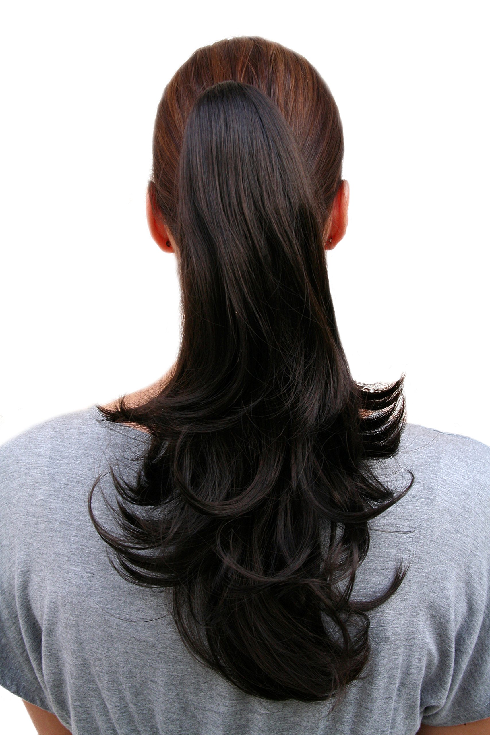 wig-me-up-t400-3-haarteil-zopf-volumin-s-gewellt-dunkelbraun-40-cm image 1