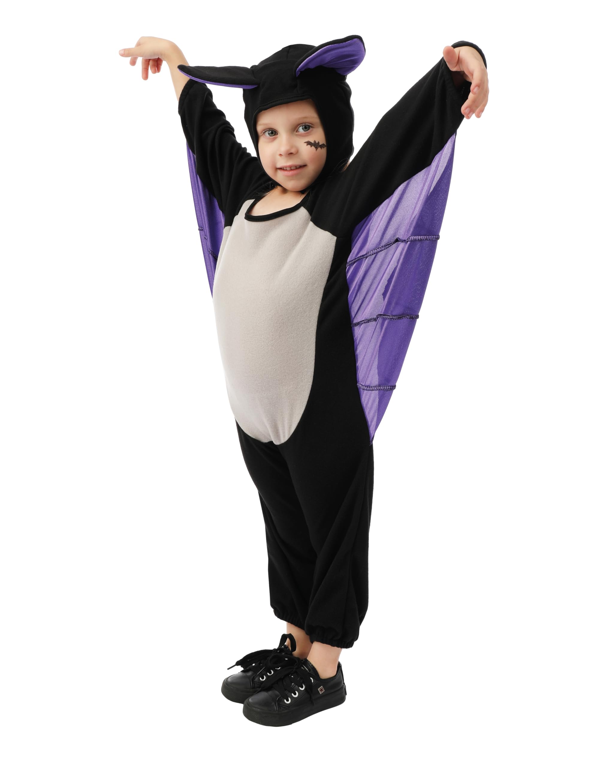 p-tit-clown-fledermauskost-m-kinder-schwarz-violett image 2