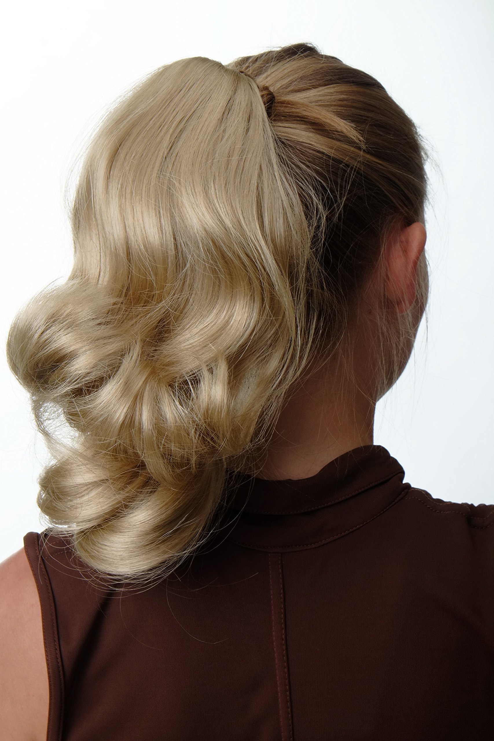 wig-me-up-haarteil-sa04-202-pferdeschwanz-wellig-hellblond-30-cm image 2