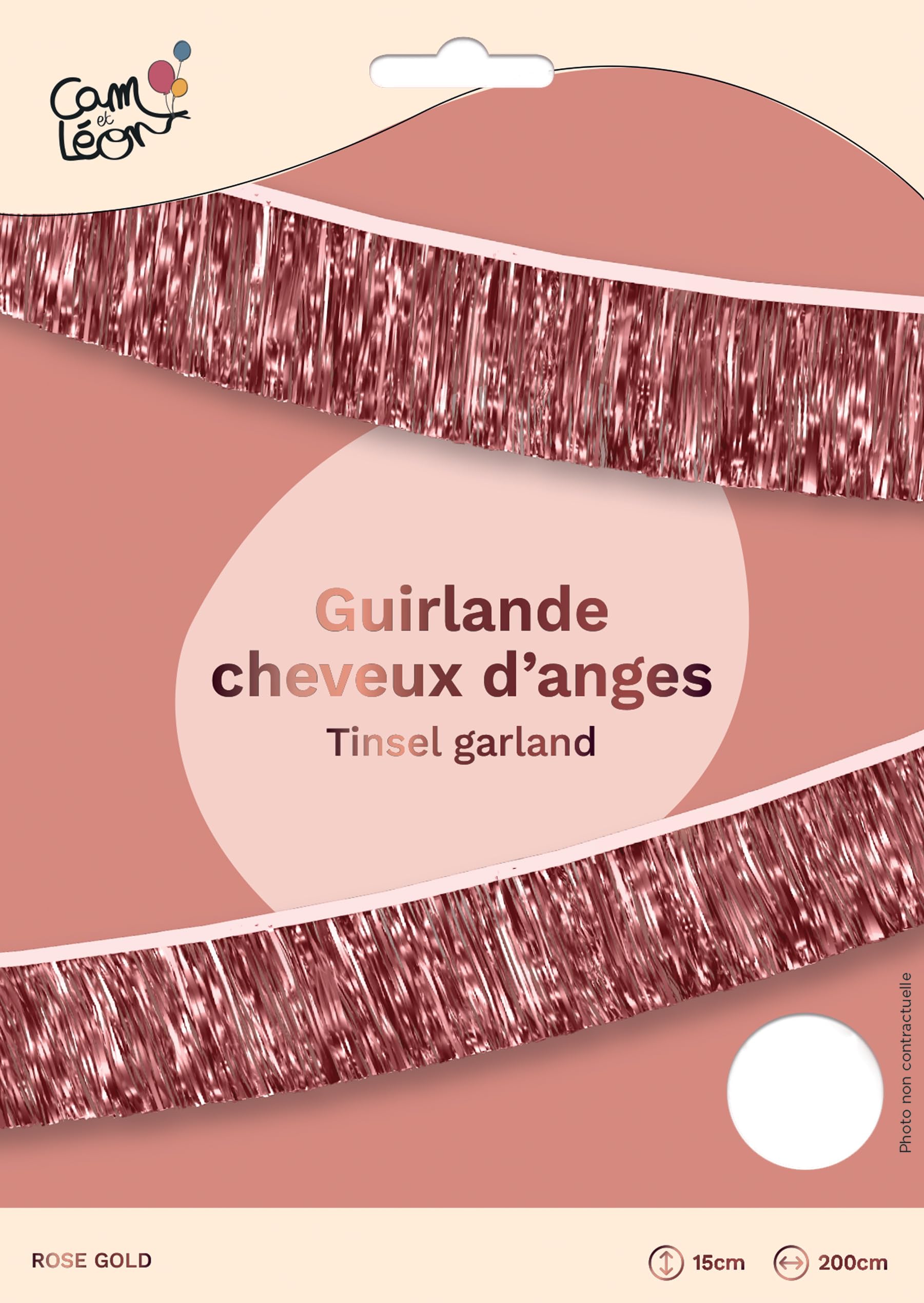 p-tit-clown-engelshaar-girlande-15-cm-rosa-gold-2-m image 3