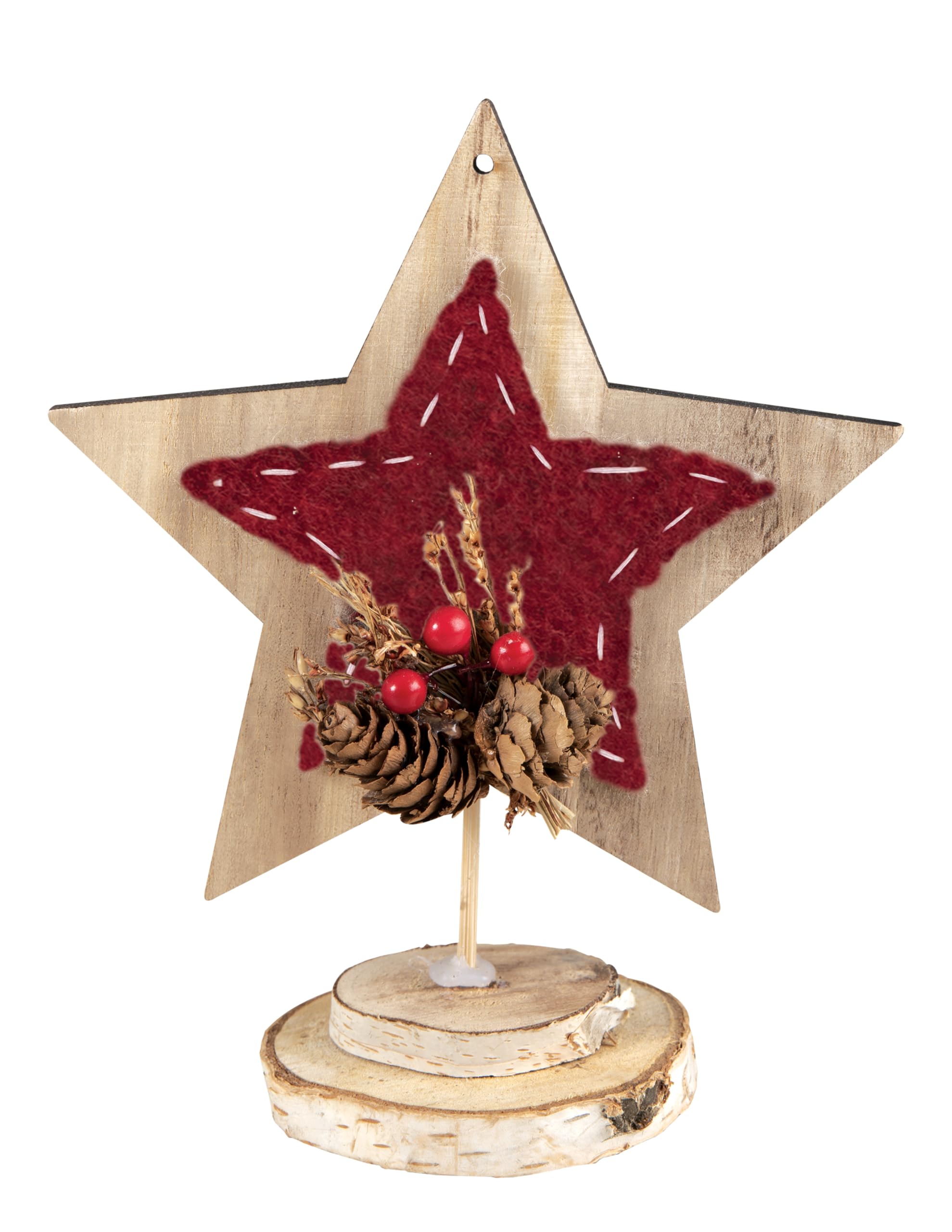 p-tit-clown-22867-stern-zum-hinstellen-holz-17-cm-farbe-zuf-llig image 2