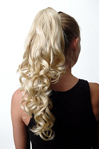 wig-me-up-sa09-613-611-haarteil-pferdeschwanz-gelockt-50-cm-hellblond-blond-mix image 4